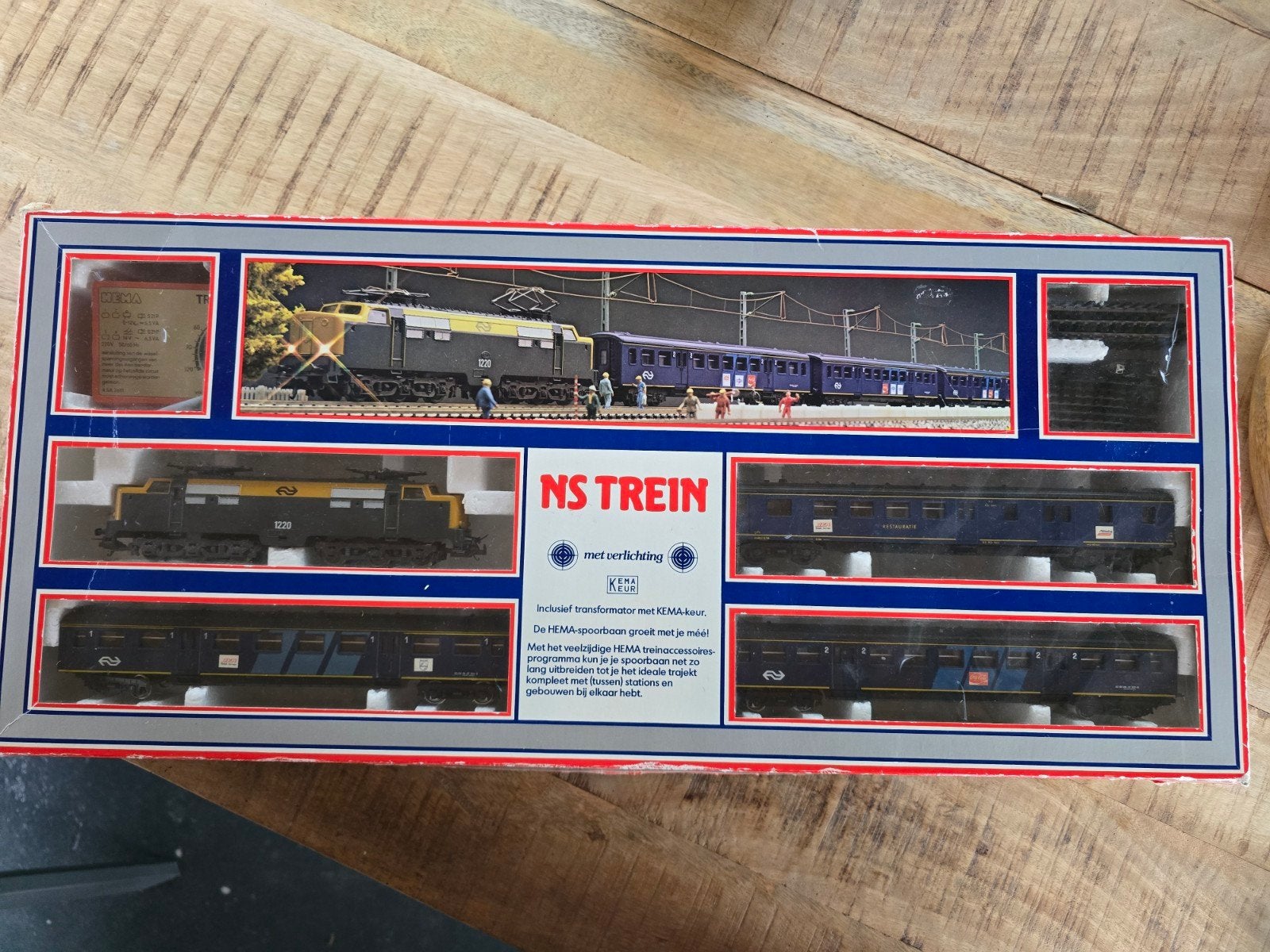Hema NS Trein Startset met Locomotief en Wagons, Wisselstroom, NS, Ophalen, Overige merken