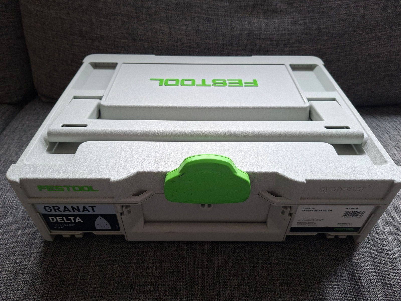 festool Systainer voor schuurpapier, Ophalen of Verzenden, Zo goed als nieuw