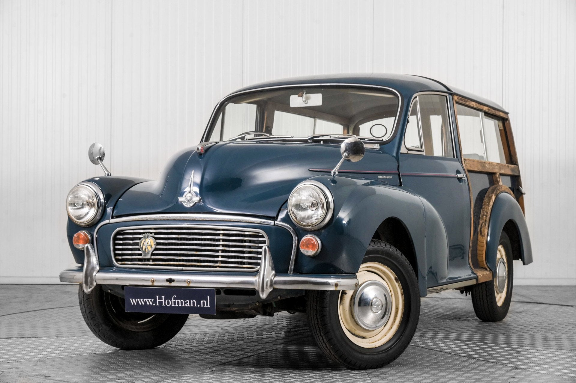 Morris Minor Traveller 1000 . (bj 1968), Auto's, Overige Auto's, Gebruikt, 4 cilinders, Blauw, Handgeschakeld