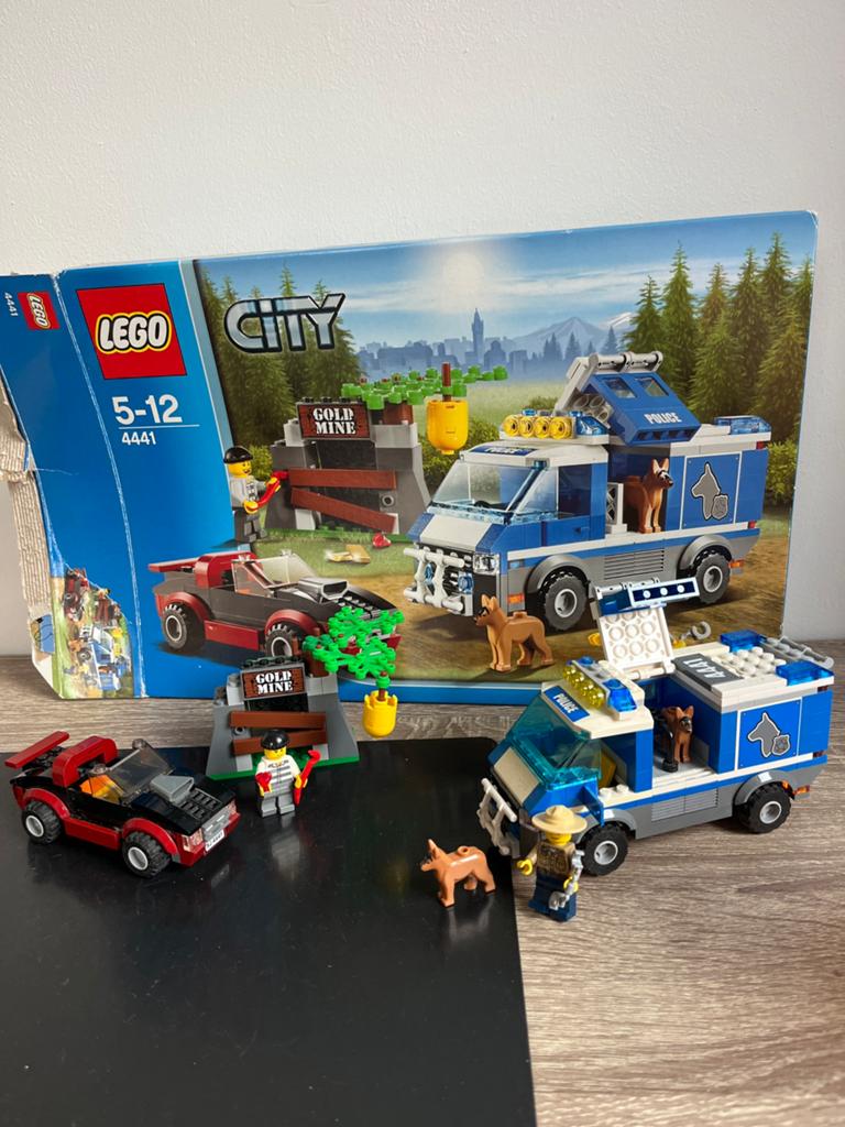 Lego City 4441- politiehondenwagen compleet met doos., Ophalen of Verzenden, Zo goed als nieuw