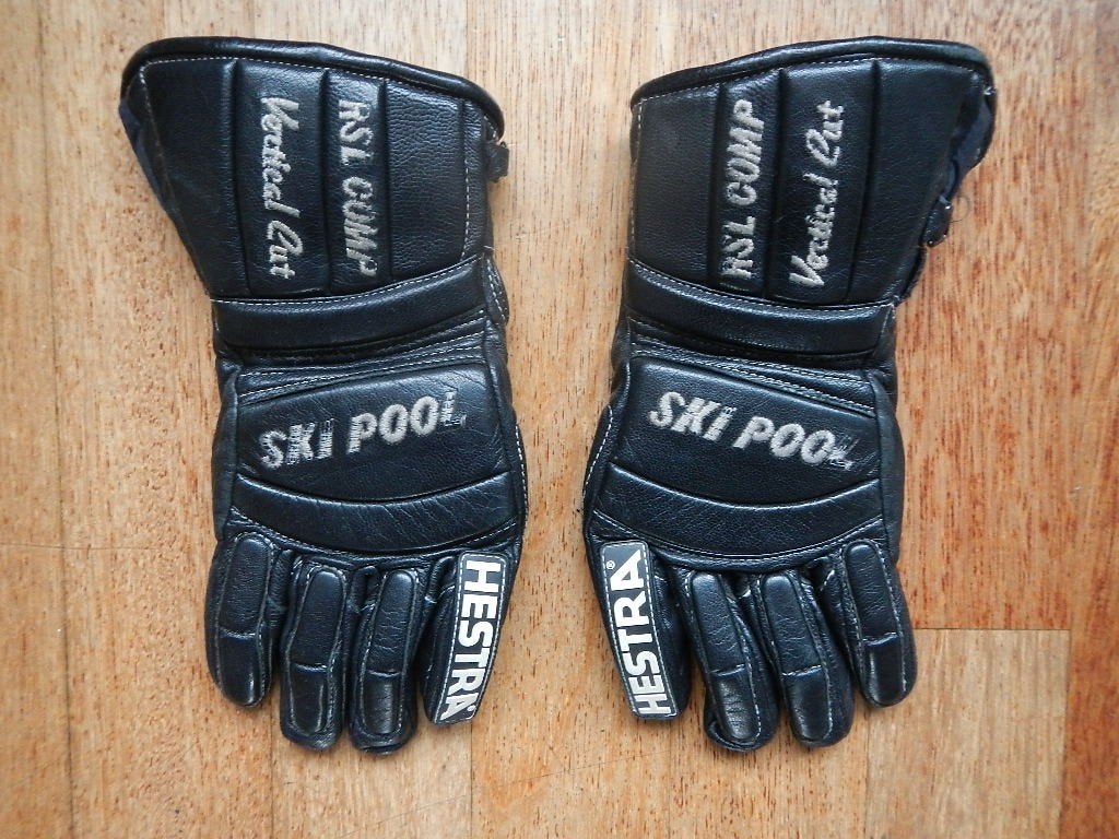 Hestra Vertical Cut Jr. 5 Finger handschoenen, mt 6, 100 tot 140 cm, Zo goed als nieuw, Carve, Kleding