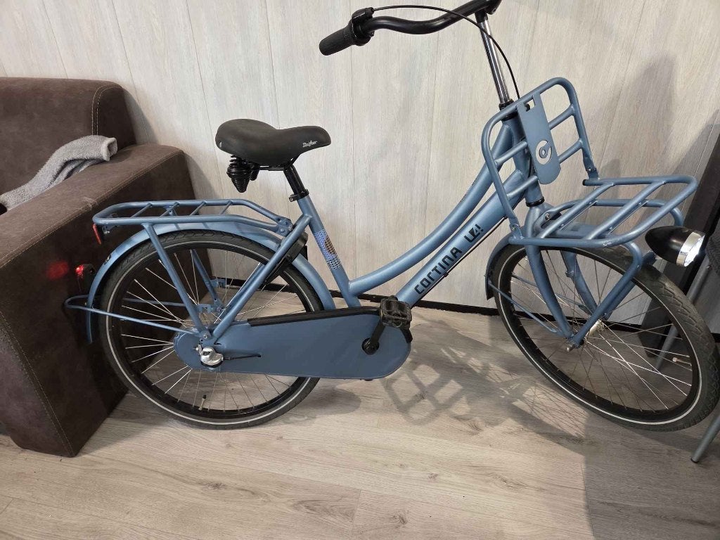 Cortina U4 Transport Mini 24 inch – zeer nette staat, Fietsen en Brommers, Ophalen, Zo goed als nieuw, Cortina, Terugtraprem