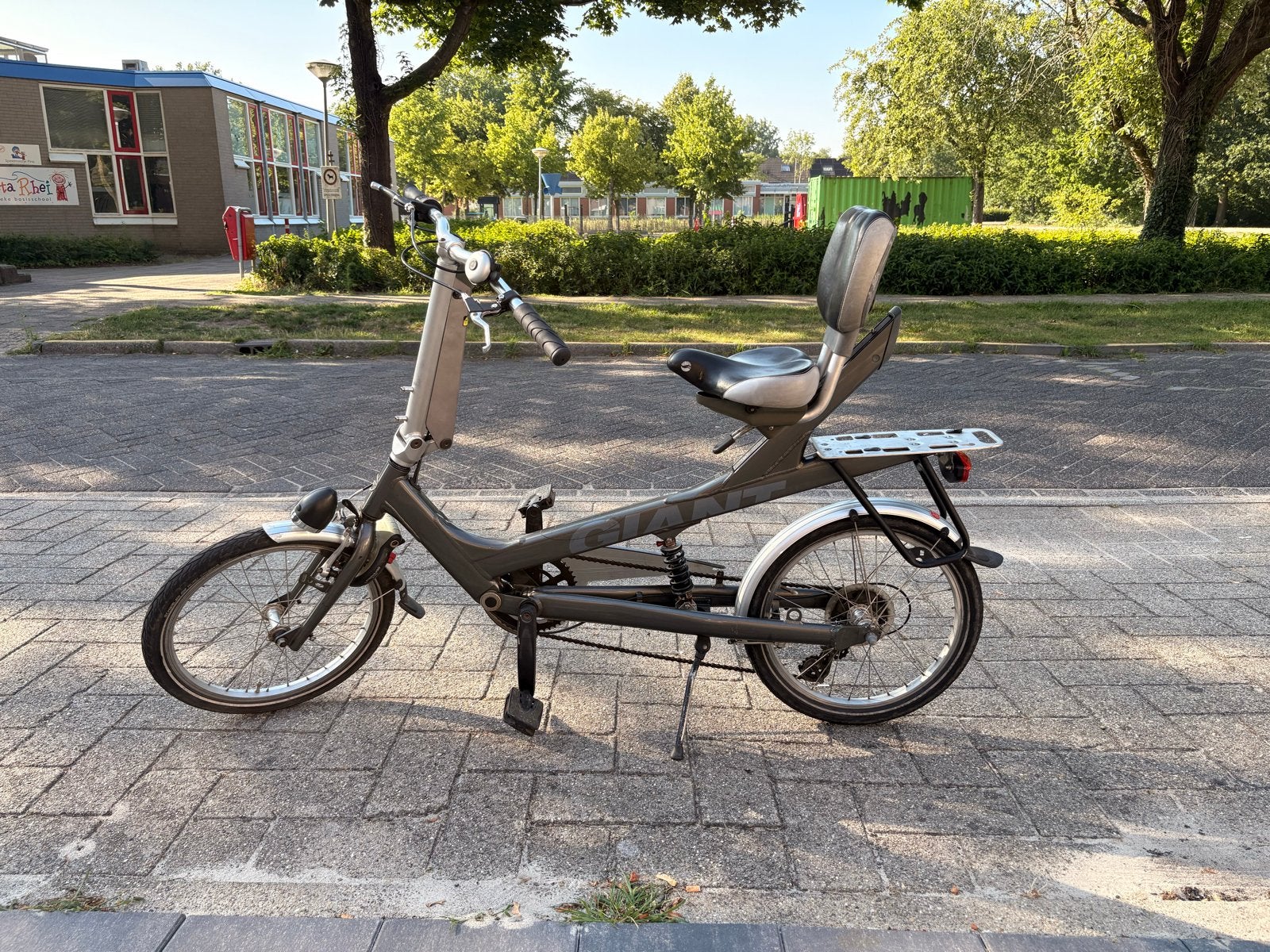 Giant Revive Ligfiets - Comfortabel en Uniek, Ophalen, Gebruikt, Velgrem, Giant