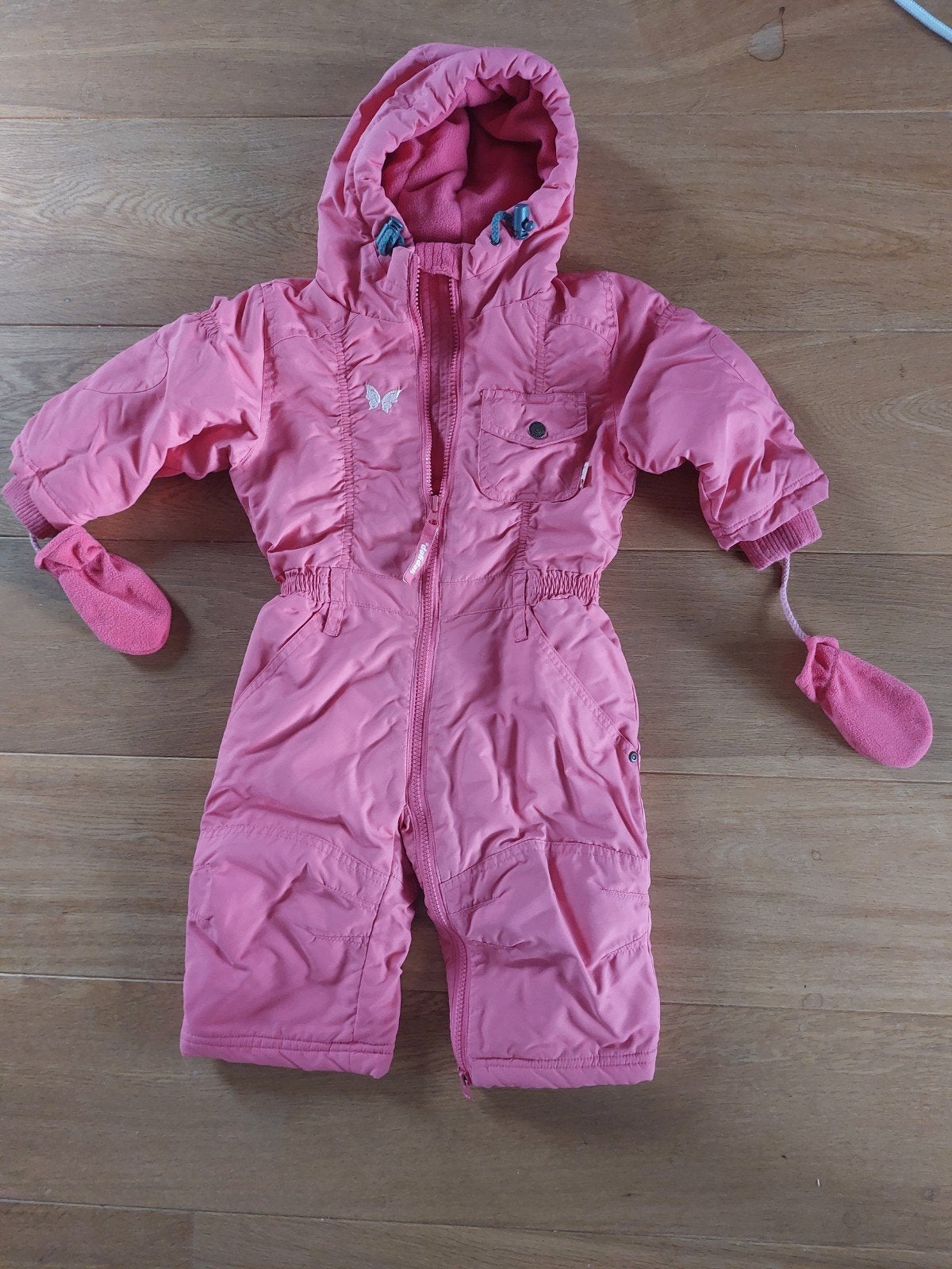 Roze Yep Yep skipak maat 80 (18m) in goede staat, Ophalen of Verzenden, Zo goed als nieuw, Yep Yep, Meisje