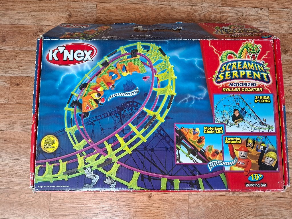 Knex Rollercoaster : €17,50, Ophalen, Gebruikt, K'nex