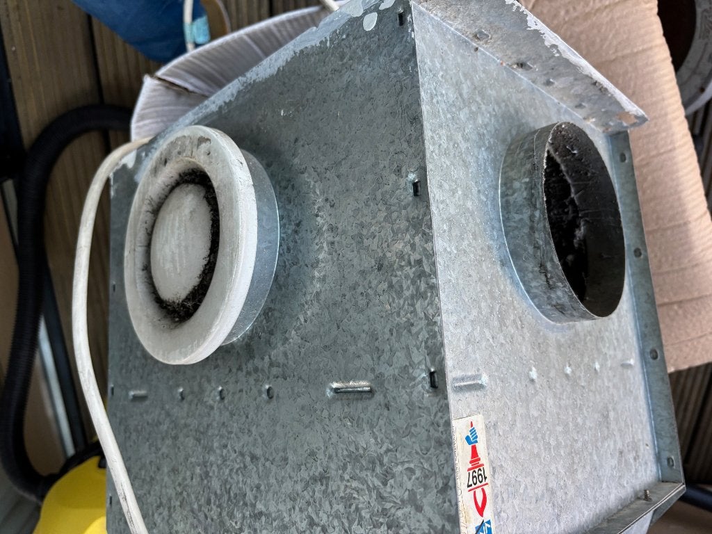 Gratis Stork Zehnder woonhuis ventilator, Ophalen, Gebruikt, Ventilator en Afzuiger