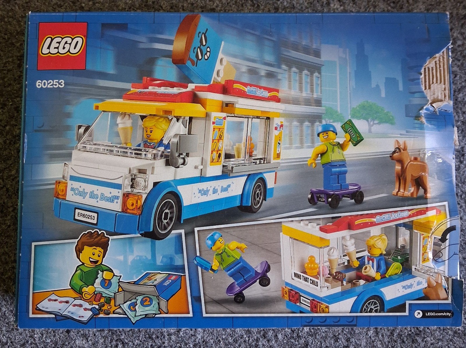 Lego ijsco kar, Ophalen, Zo goed als nieuw
