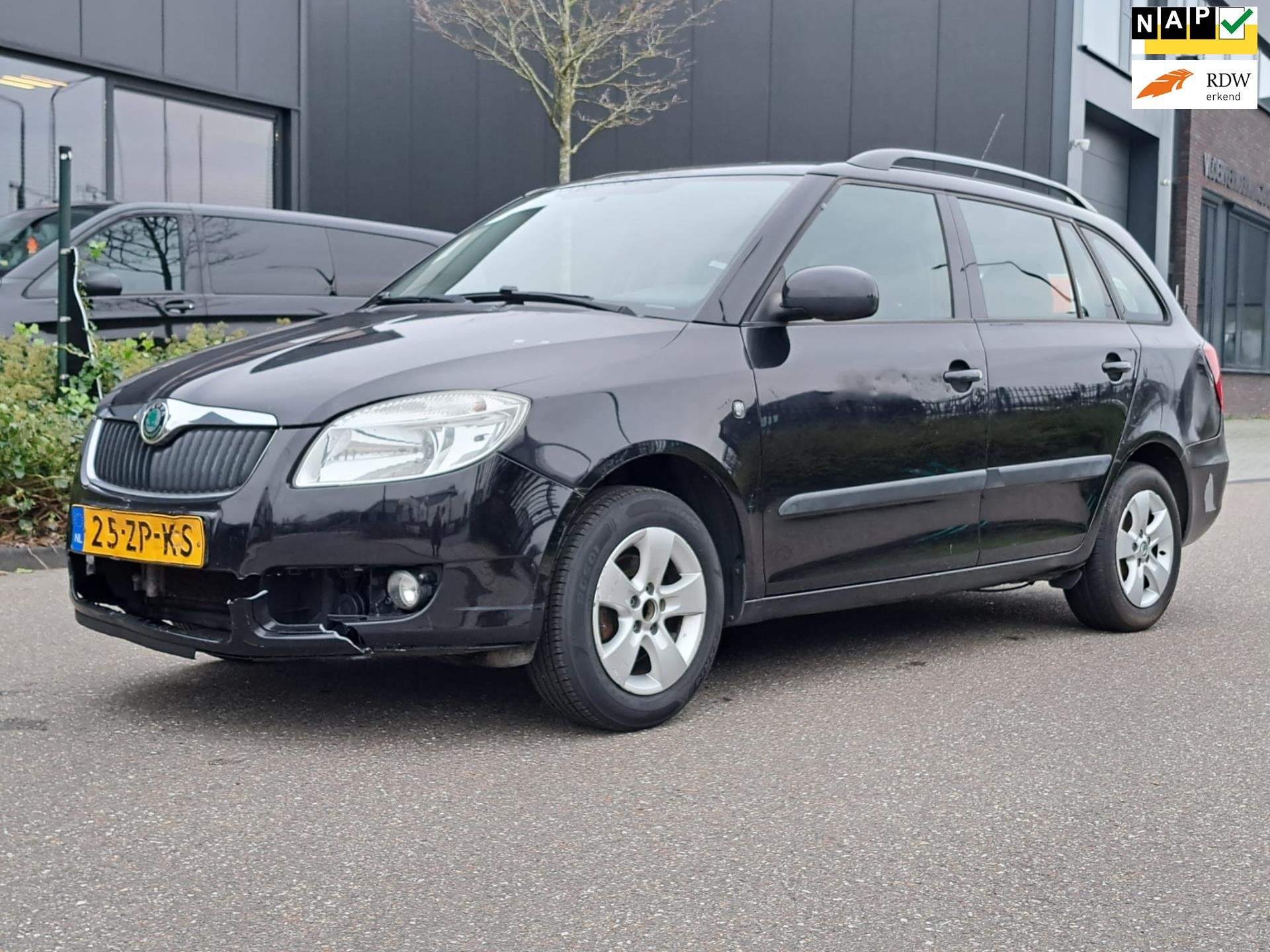 Skoda Fabia Combi 1.2-12V Ambiente AIRCO/NAP, Auto's, Skoda, Bedrijf, Te koop, Fabia, ABS, Airbags, Airconditioning, Automatische klimaatregeling