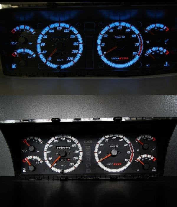 Peugeot 205 - Indiglo Tellerplaten, Ophalen of Verzenden, MJ-Carstyling, Info@mj-carstyling.net, Sibeliusstraat 81 5011JH Tilburg