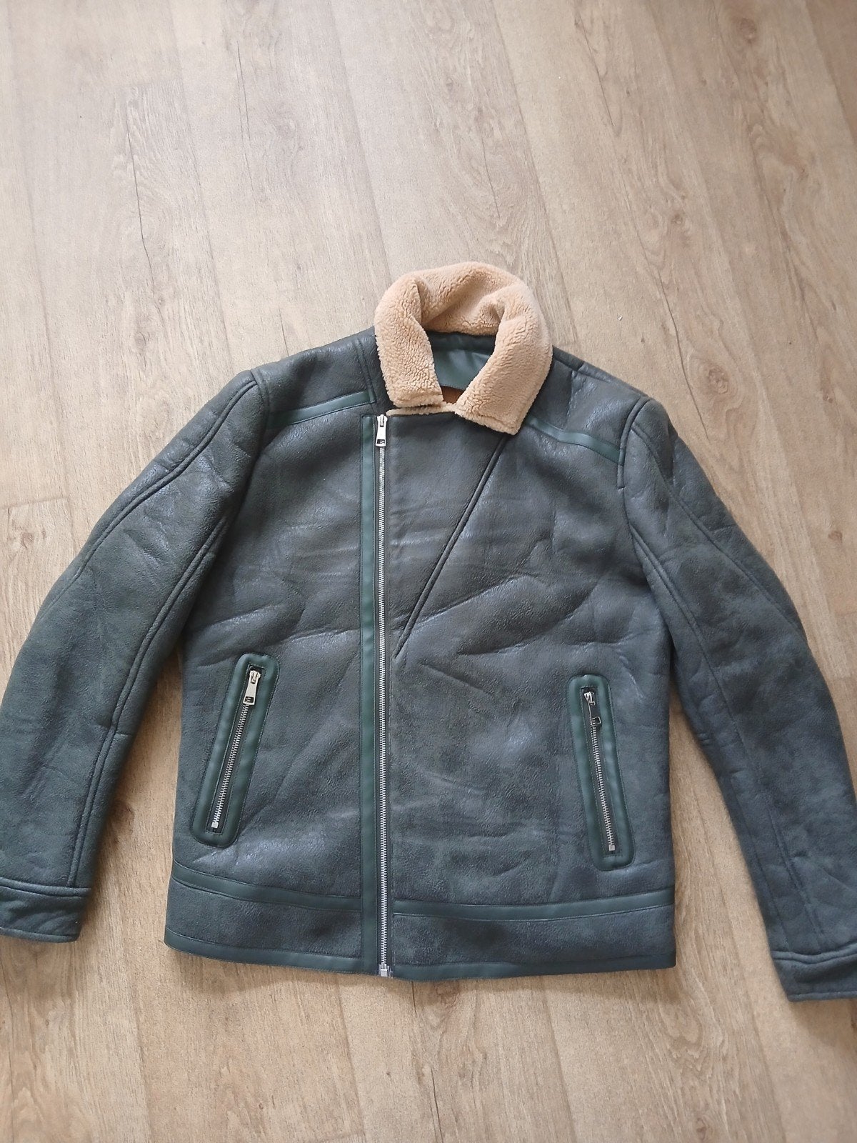 lammycoat heren maat L nieuw nog teab, Kleding | Heren, Ophalen of Verzenden, Nieuw, Zwart