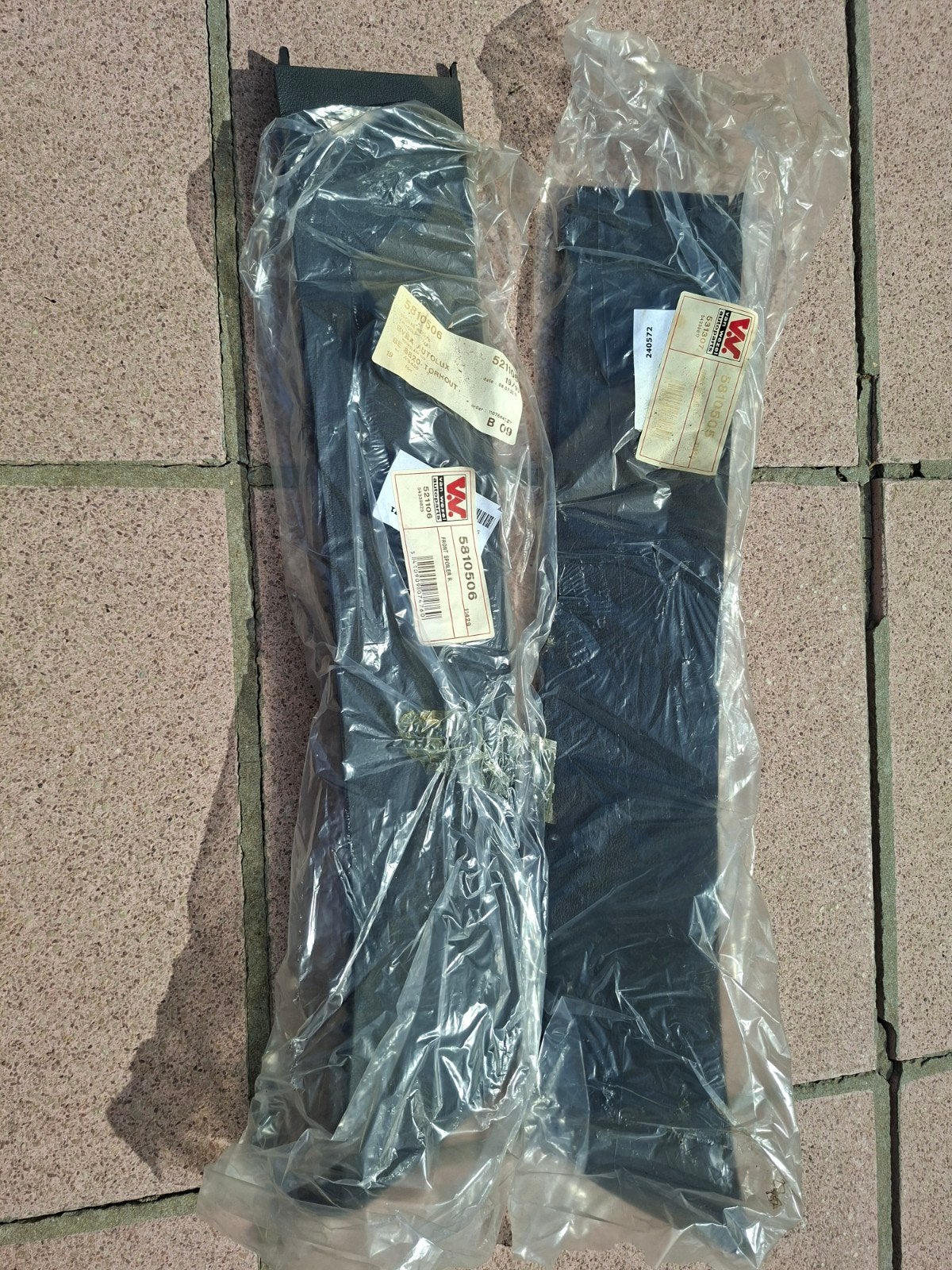 Nieuwe spoiler Golf 1 GTI 2-delig, Ophalen of Verzenden, Nieuw, Voor, Achterklep