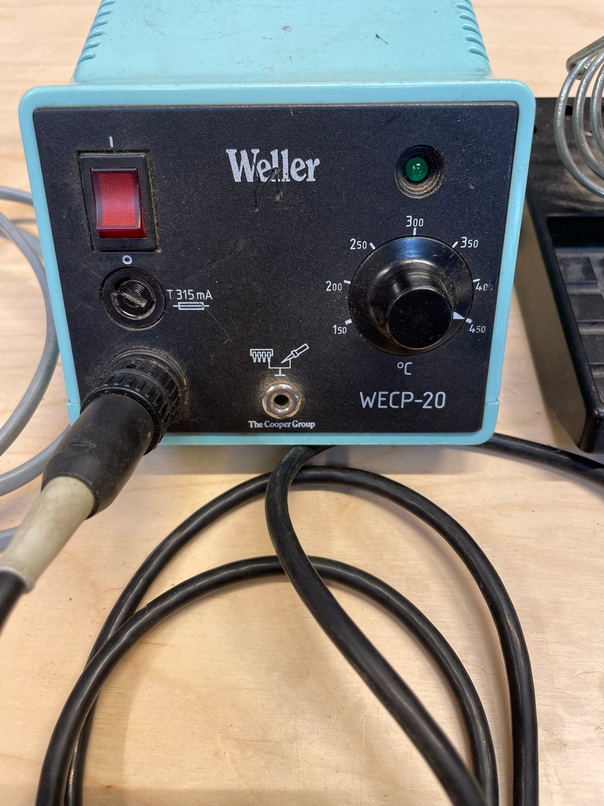 Weller WECP-20 Soldeerstation met houder en nieuwe punt, Gebruikt, Gereedschap of Toebehoren, Meerkleurig, Elektrisch
