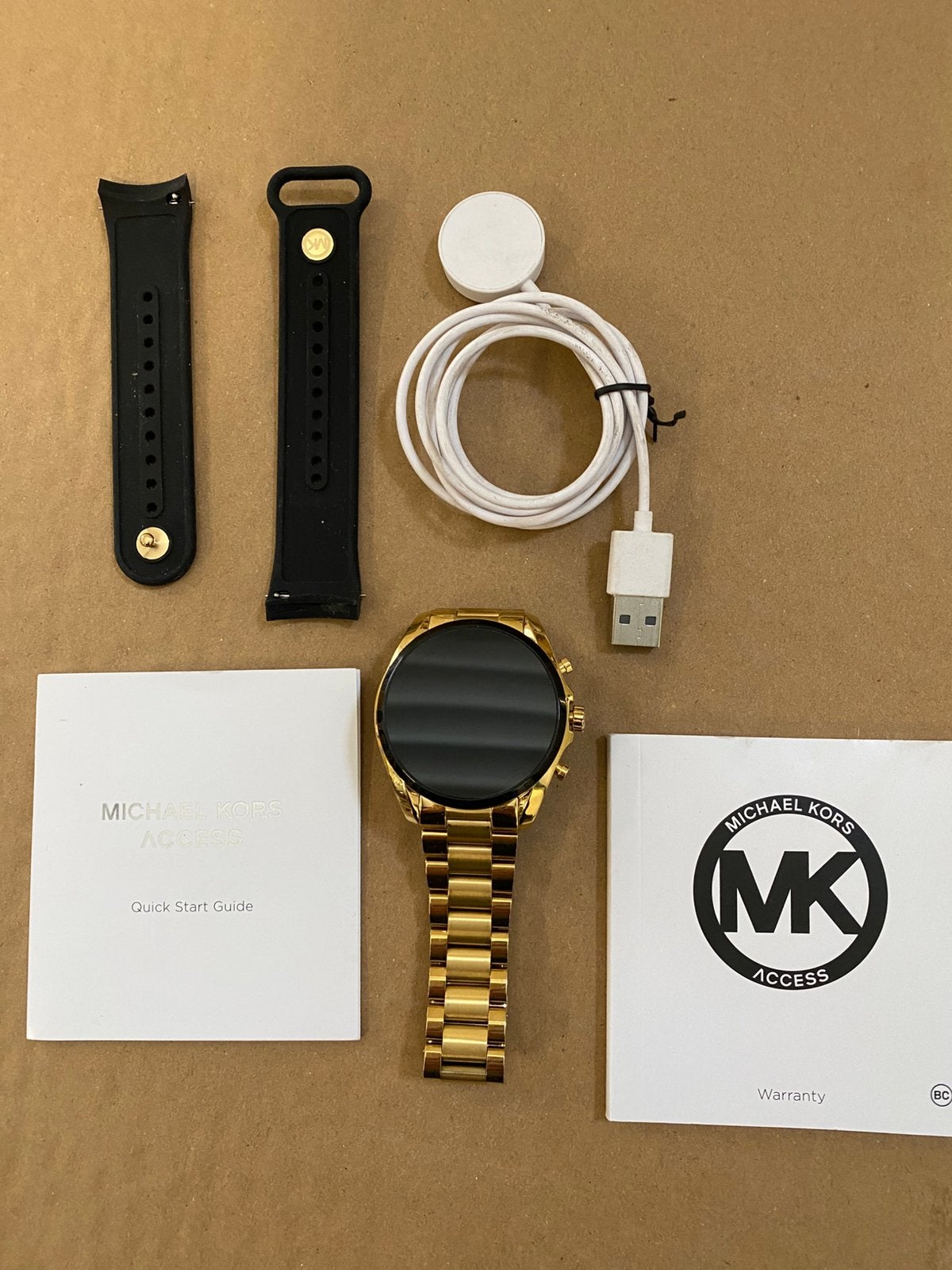 Michael Korts Acces Bradshaw Smartwatch gen 5, Ophalen of Verzenden, Zo goed als nieuw, Conditie, Waterdicht