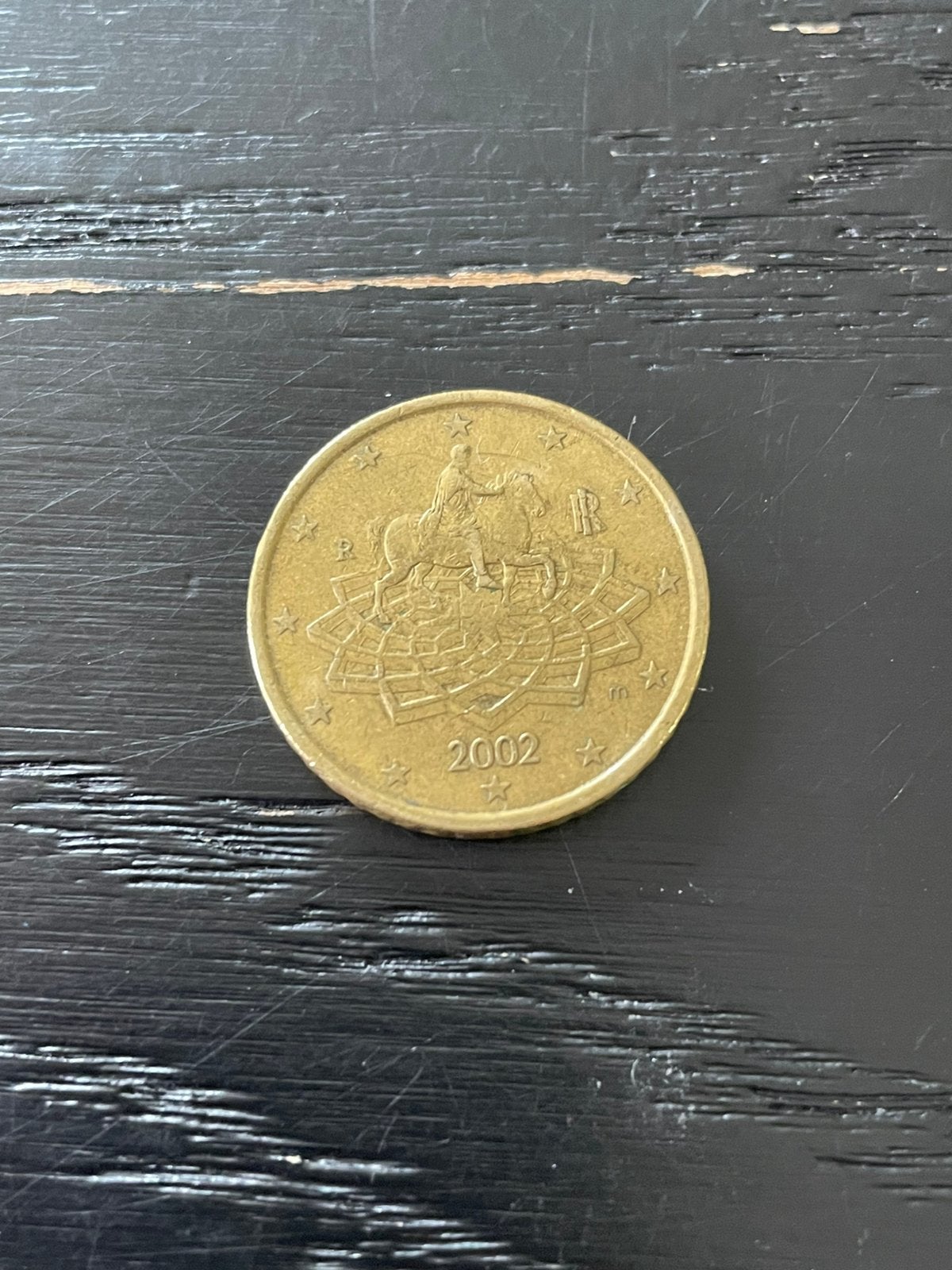 50 eurocent munt 2002 Italië, Postzegels en Munten, Munten | Europa | Euromunten, Verzenden, Italië, 50 cent, Losse munt