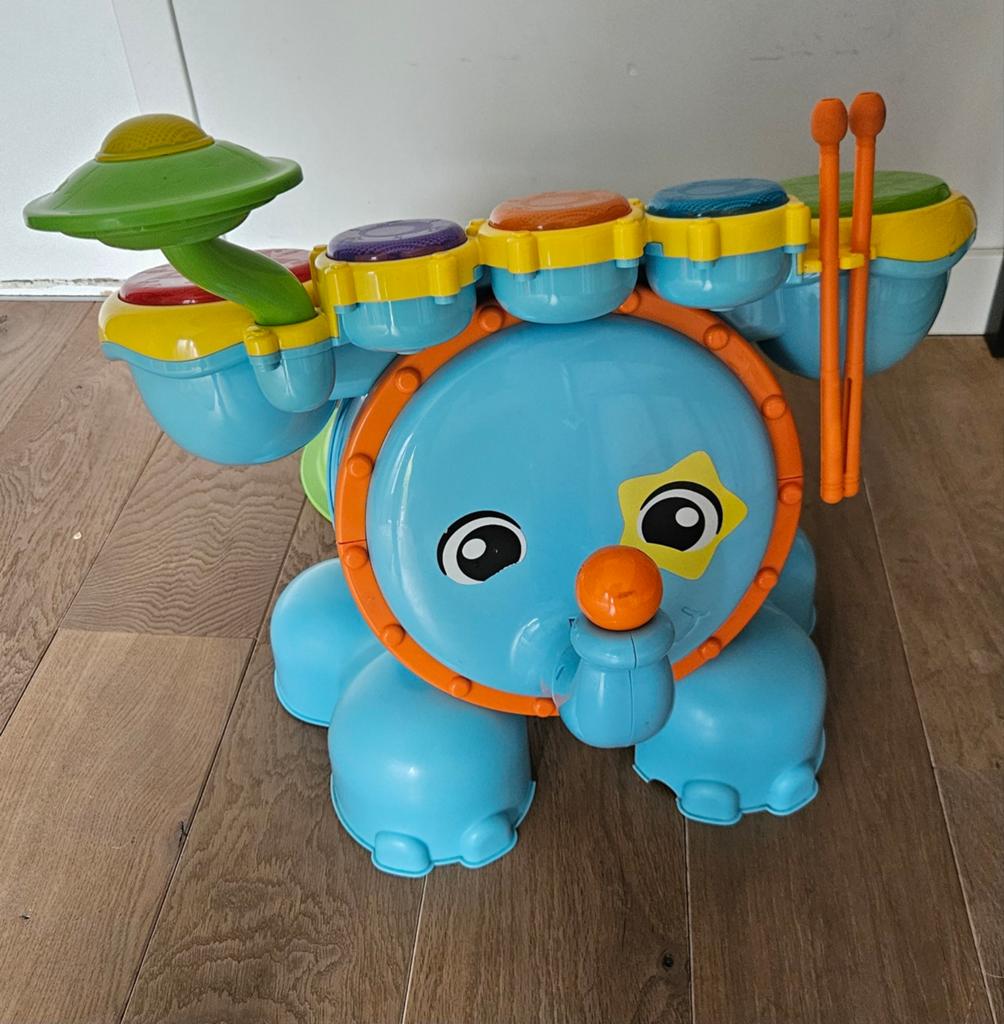 V Tech Drumstel, Kinderen en Baby's, Speelgoed | Vtech, Ophalen, Zo goed als nieuw, 2 tot 4 jaar