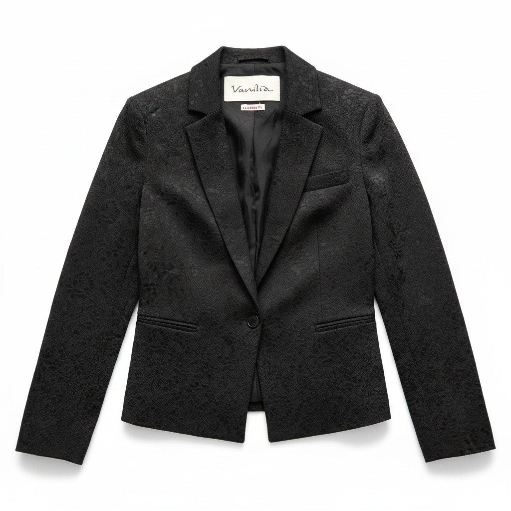 Vanilia Blazer maat 34, Kleding | Dames, Vanilia, Zwart, Ophalen of Verzenden, Zo goed als nieuw