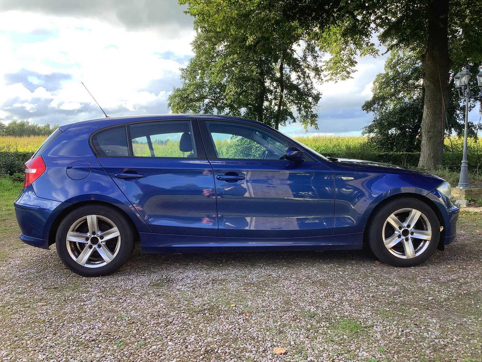 BMW 1-Serie 1.6 116I 5DR 2007 Blauw airco, 1-Serie, Achterwielaandrijving, 1599 cc, 4 cilinders