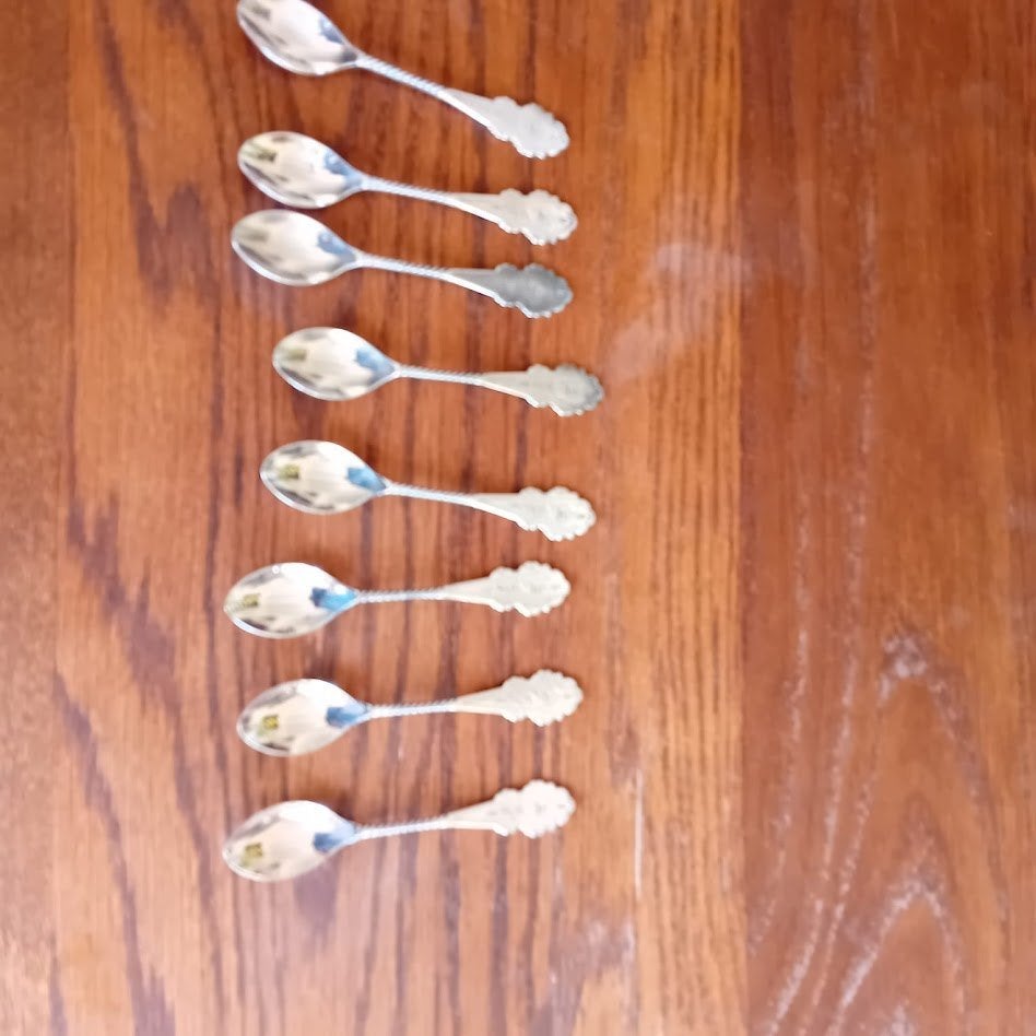 zilveren lepeltjes, Antiek en Kunst, Antiek | Goud en Zilver, Ophalen of Verzenden, Zilver