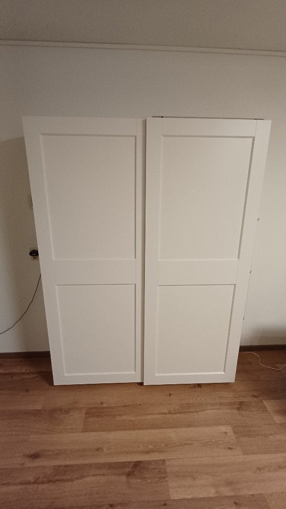 Pax kasten + Grimo deuren, kleding en opbergkast, Huis en Inrichting, Ophalen, Met deur(en), 100 tot 150 cm, 200 cm of meer