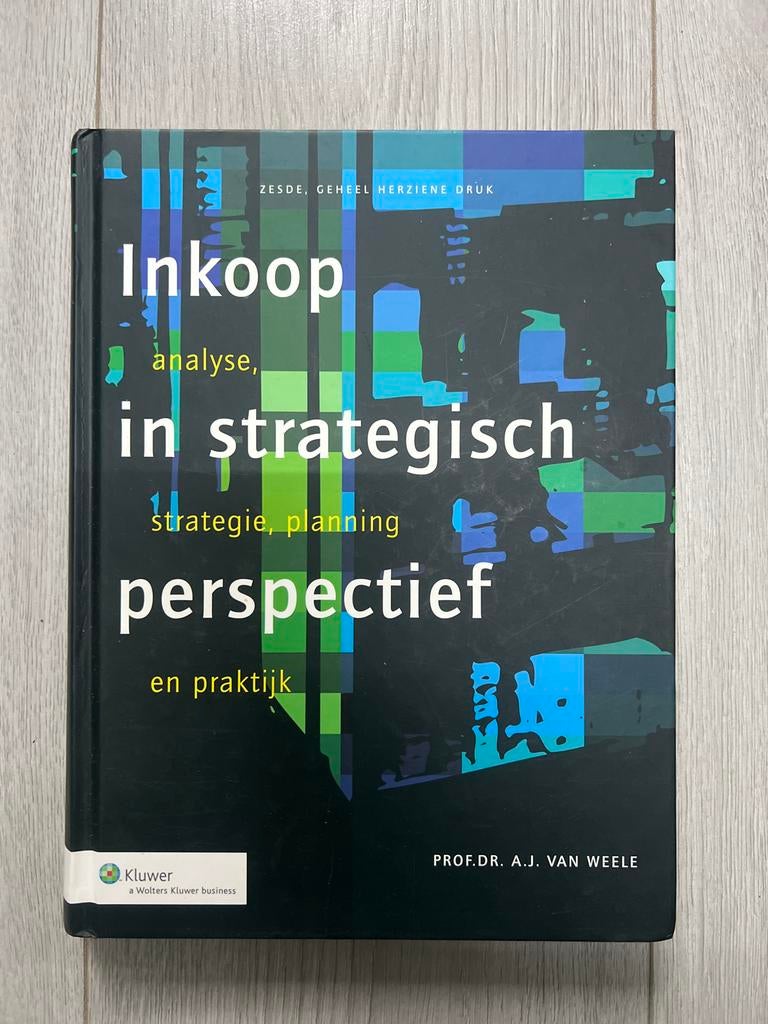 Inkoop in Strategisch Perspectief - Zesde, Geheel Herzien, Boeken, Economie, Management en Marketing, Zo goed als nieuw, Management