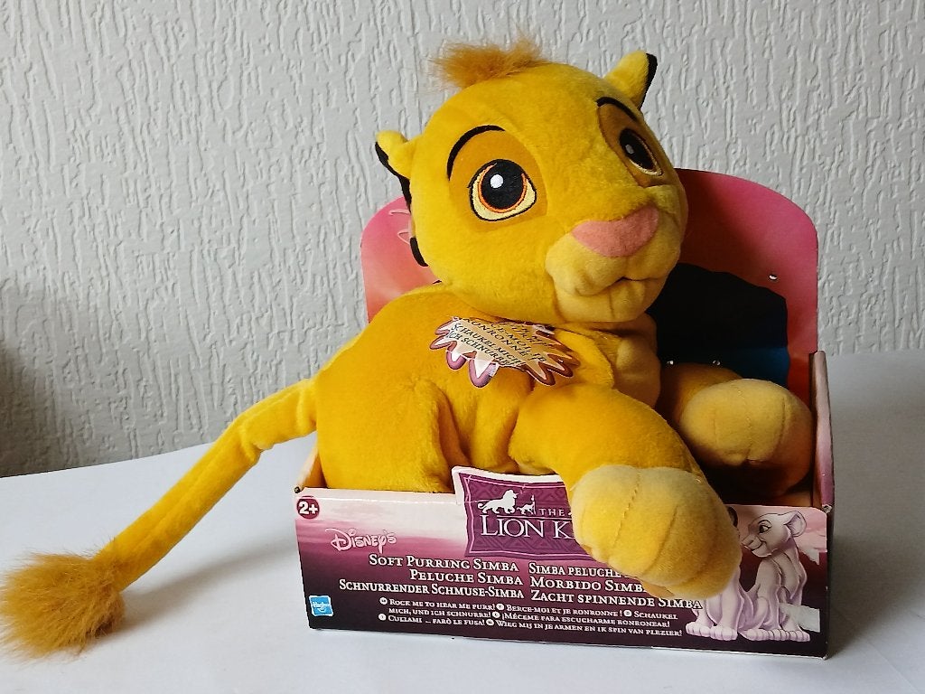 Vintage The Lion King  Spinnende Simba, Ophalen of Verzenden, Nieuw