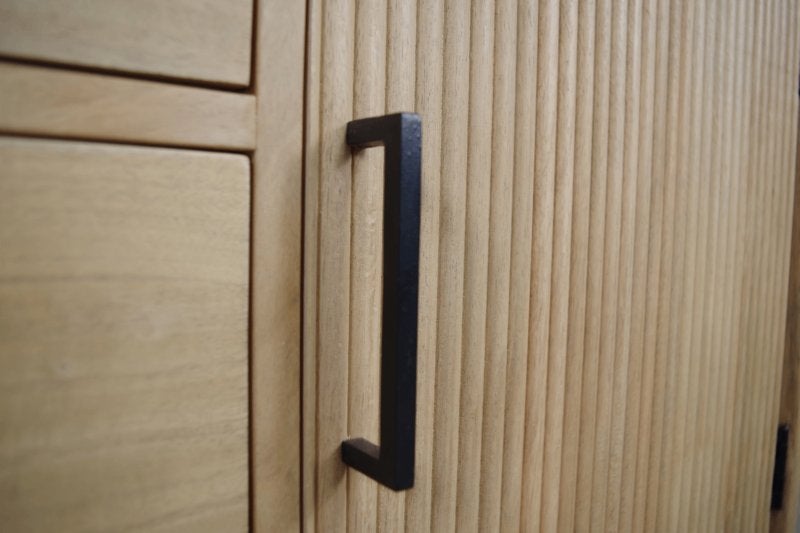 Dressoir Brugge Mango 200 is 6 x la en 4  deur laagste prijs, 5 laden of meer, 150 tot 200 cm, Nieuw, Ophalen of Verzenden