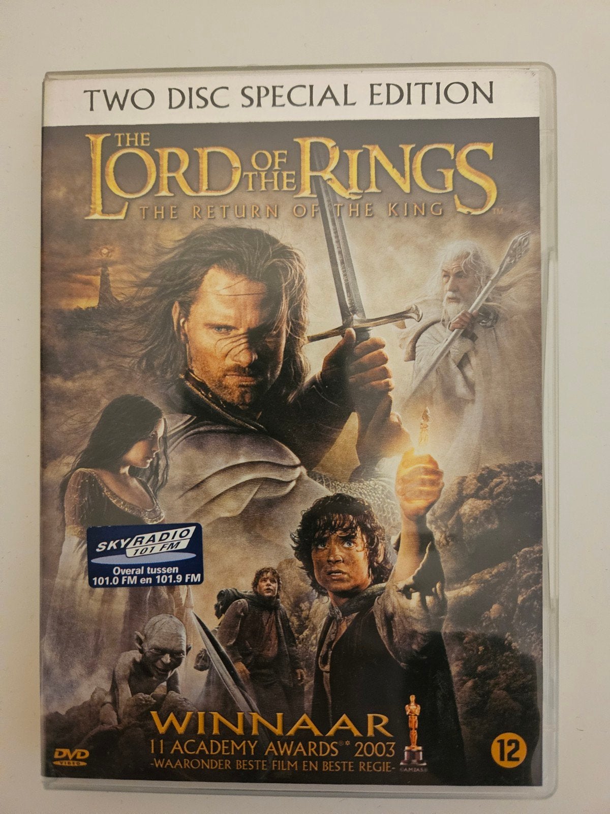 Lord of the Rings: The Return of the King DVD (2-disc), Vanaf 12 jaar, Ophalen of Verzenden, Gebruikt