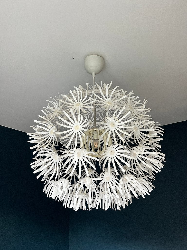 Ikea Maskros hanglamp, Ophalen, Gebruikt, Natuurlijk materiaal, E14 (klein)