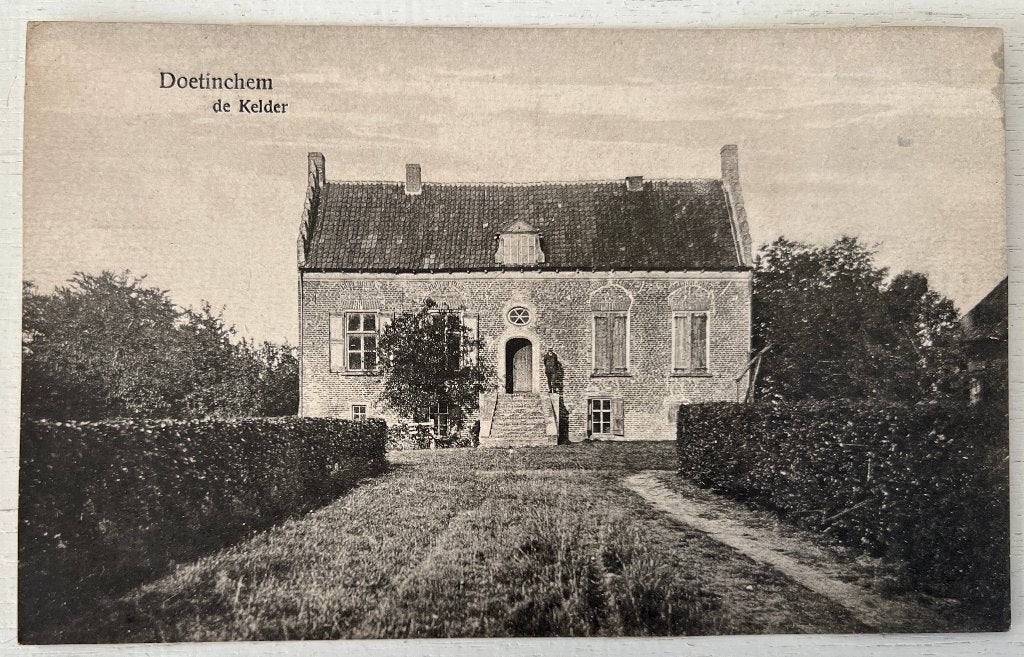 Oude Ansichtkaart - Doetinchem - de Kelder, Verzamelen, Ophalen of Verzenden, Voor 1920, Ongelopen, Gelderland