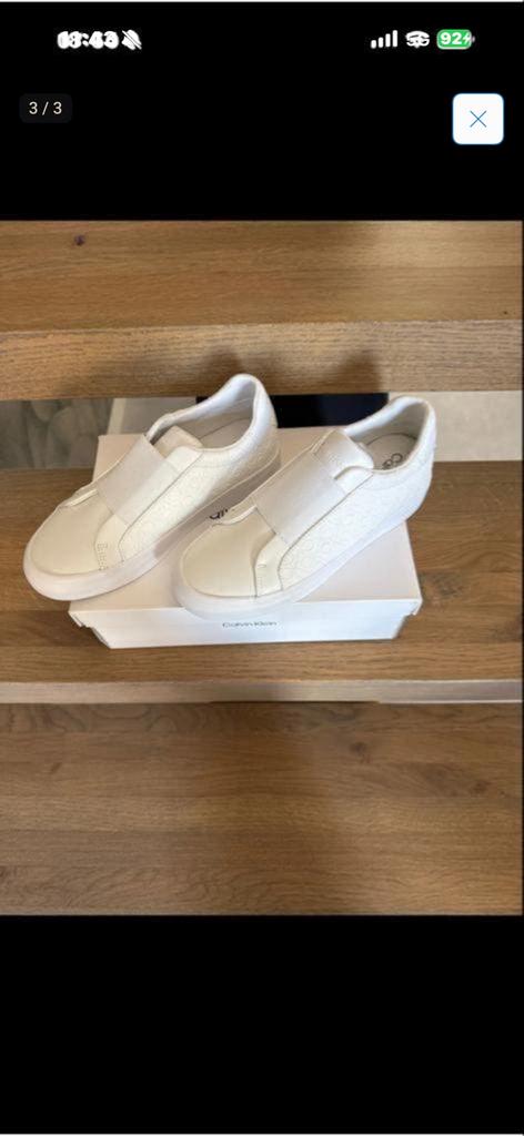 Calvin Klein sneakers maat 36, Ophalen of Verzenden, Nieuw, Wit, Sneakers of Gympen