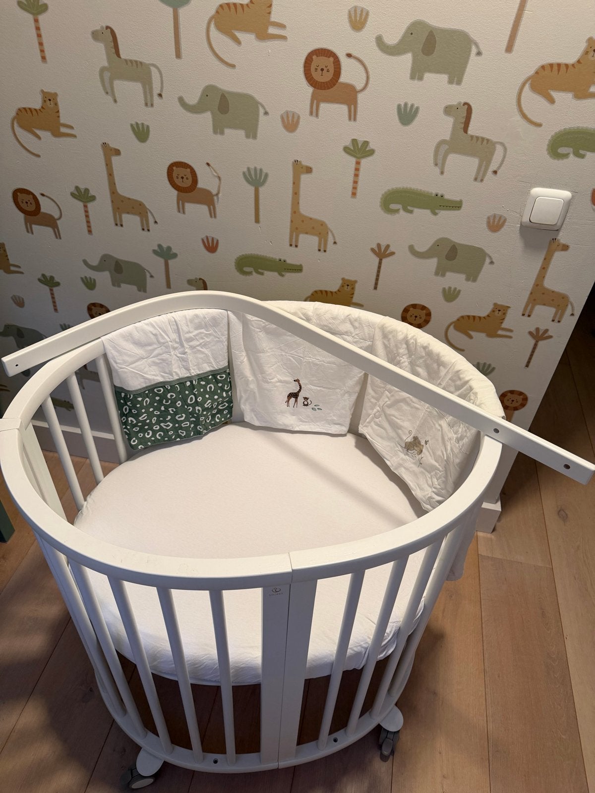Stokke Sleepi Mini V3 - Wit, Ophalen, Zo goed als nieuw, Wieg