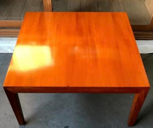 Vintage Haslev Møbelsnedkeri salontafel  teak Severin Hansen, Huis en Inrichting, Zo goed als nieuw, Minder dan 50 cm, Rechthoekig