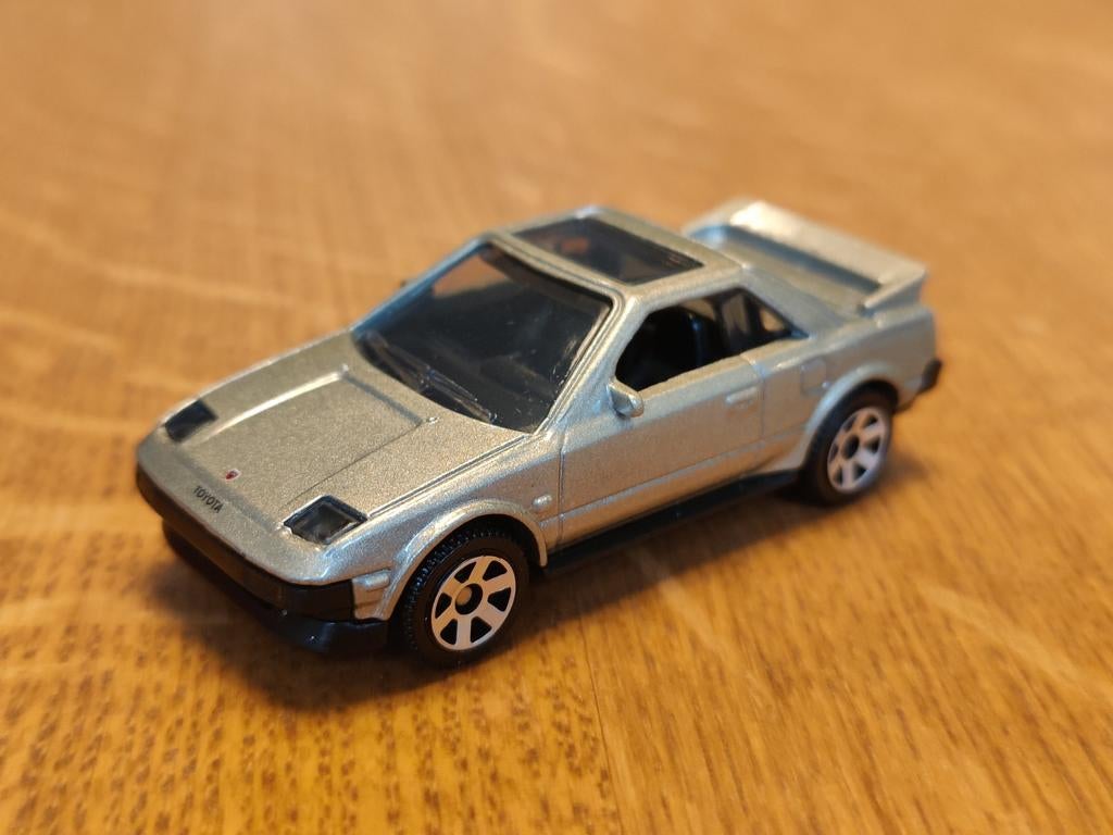 Matchbox Toyota MR2 ZILVER Stuur LINKS, Hobby en Vrije tijd, Ophalen of Verzenden, Zo goed als nieuw, Auto