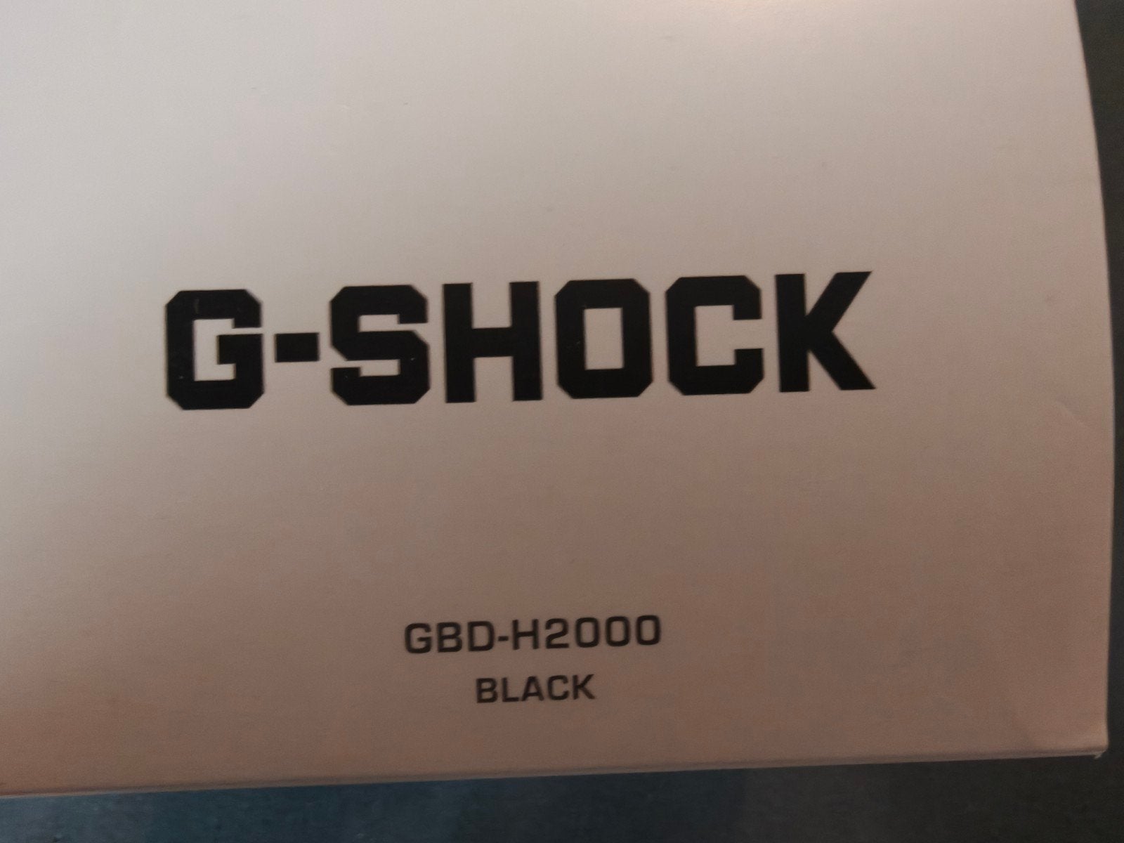 Casio G-Shock GBD-H2000, Casio G-Shock, Zwart, Ophalen of Verzenden, Waterdicht