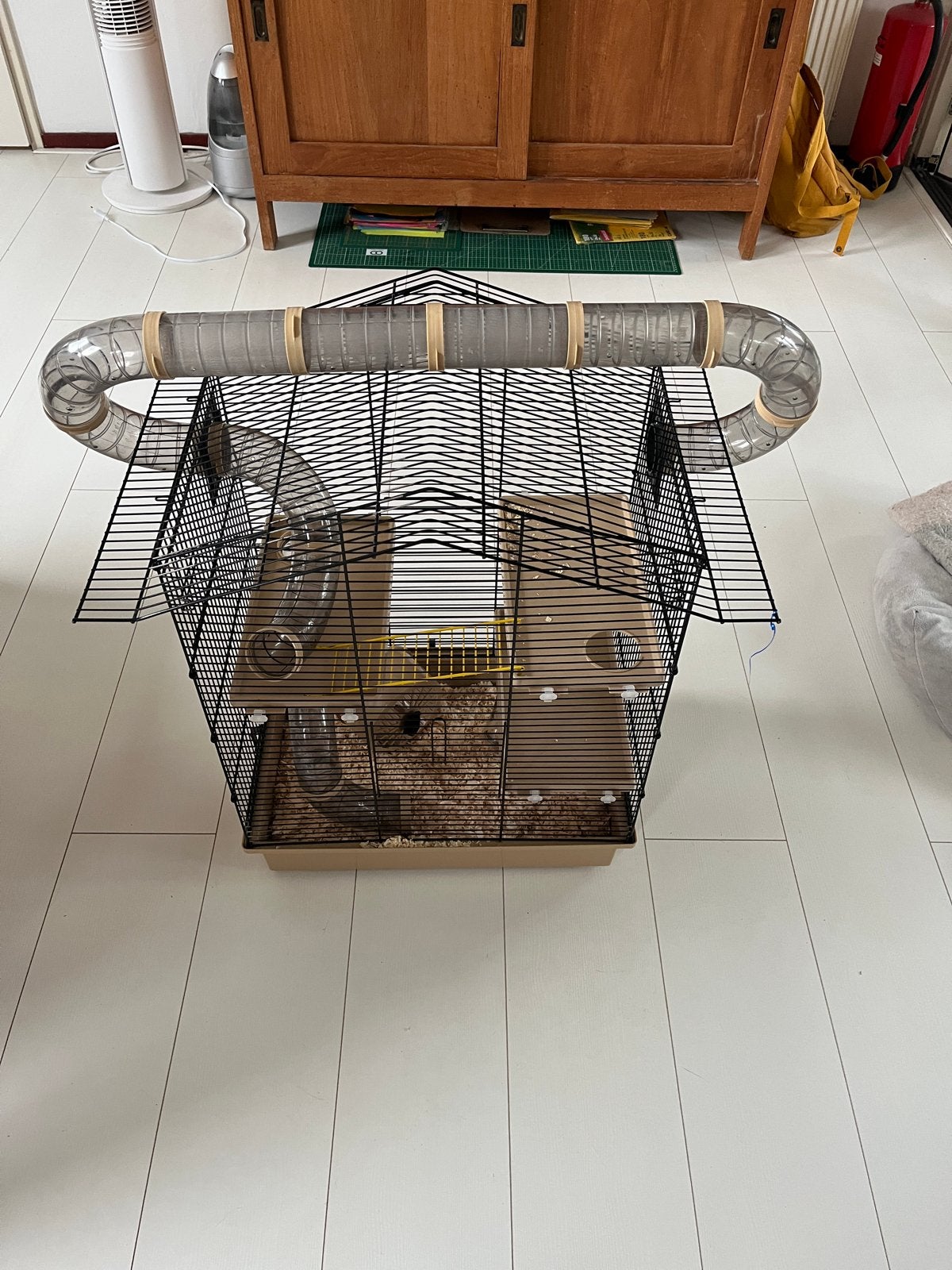 Dwerghamster/muizen kooi, Dieren en Toebehoren, Minder dan 60 cm, Gebruikt, Minder dan 75 cm, Ophalen of Verzenden