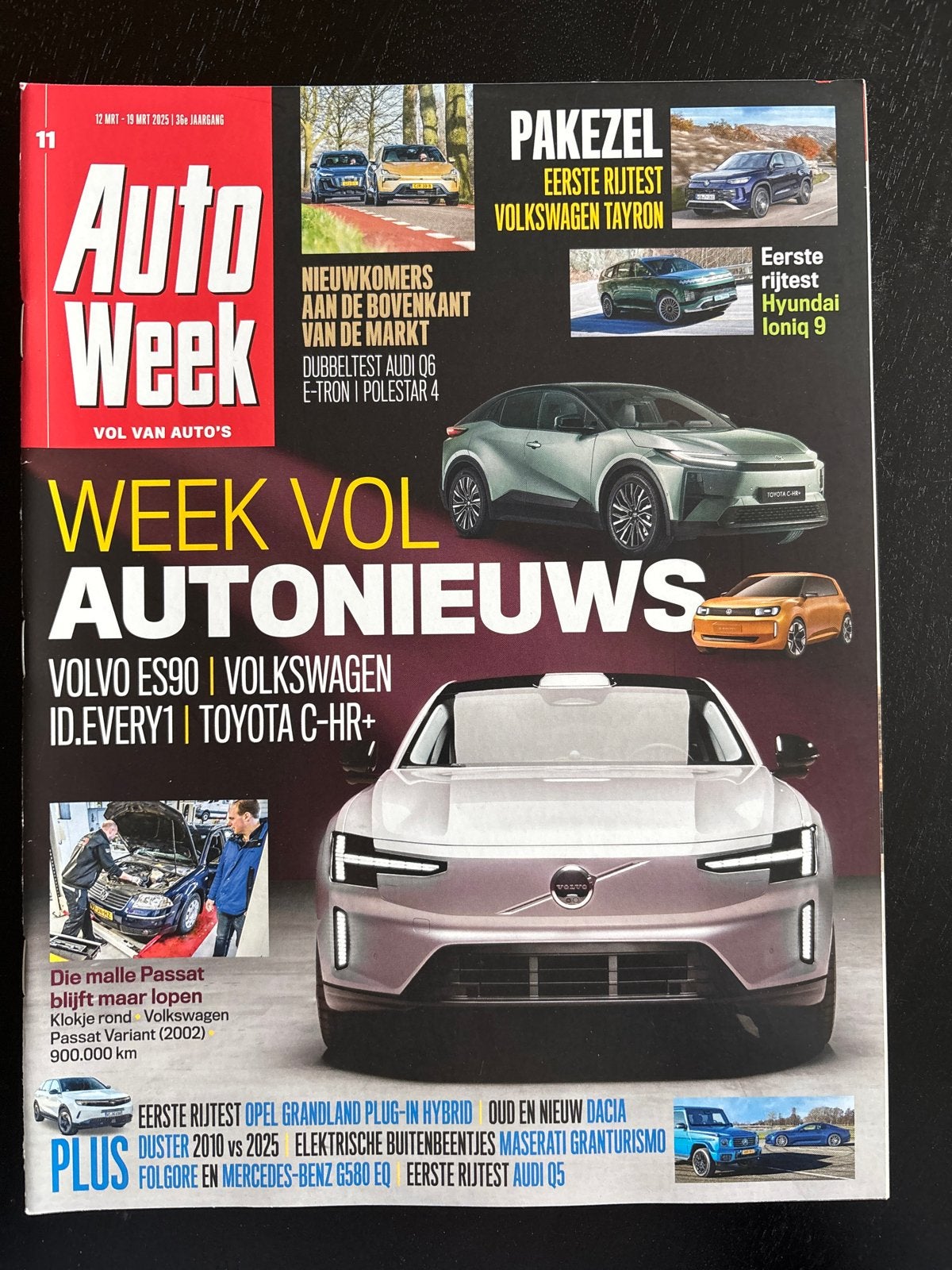 AutoWeek Magazine - Week Vol Autonieuws (12-19 mrt 2025), Ophalen of Verzenden, Nieuw