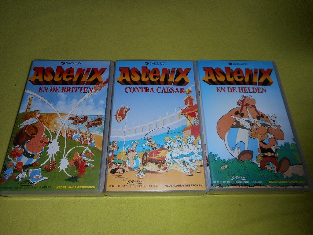 ASTERIX CONTRA CEASAR! Mooie Tekenfilm Op VIDEO!, Verzenden, Alle leeftijden, Zo goed als nieuw, Kinderprogramma of -film