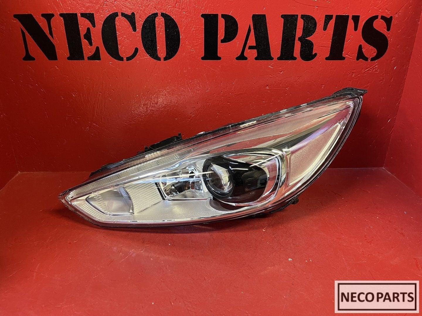 FORD FOCUS MK3 FACELIFT XENON KOPLAMP ORIGINEEL F1EB13006AF, Gebruikt, -, -, Ophalen of Verzenden