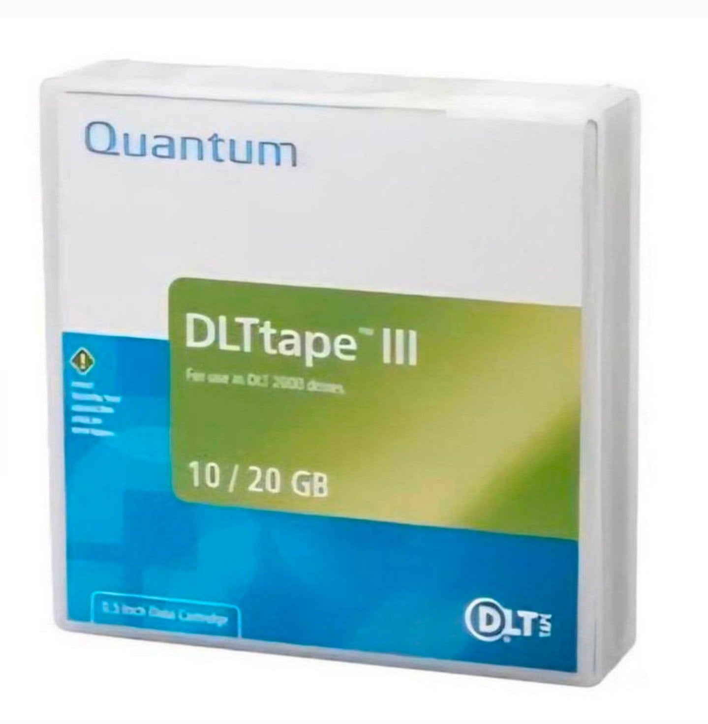 Quantum DLT TAPE III 1/2-Inch Cartridge 20 GB THXKC-02 Data, Ophalen of Verzenden, Nieuw, Overige typen, Herschrijfbaar