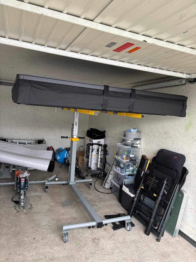 Unieke daktentlift – zware daktent moeiteloos plaatsen, Caravans en Kamperen, Tenten, Ophalen, Nieuw, Tot en met 4