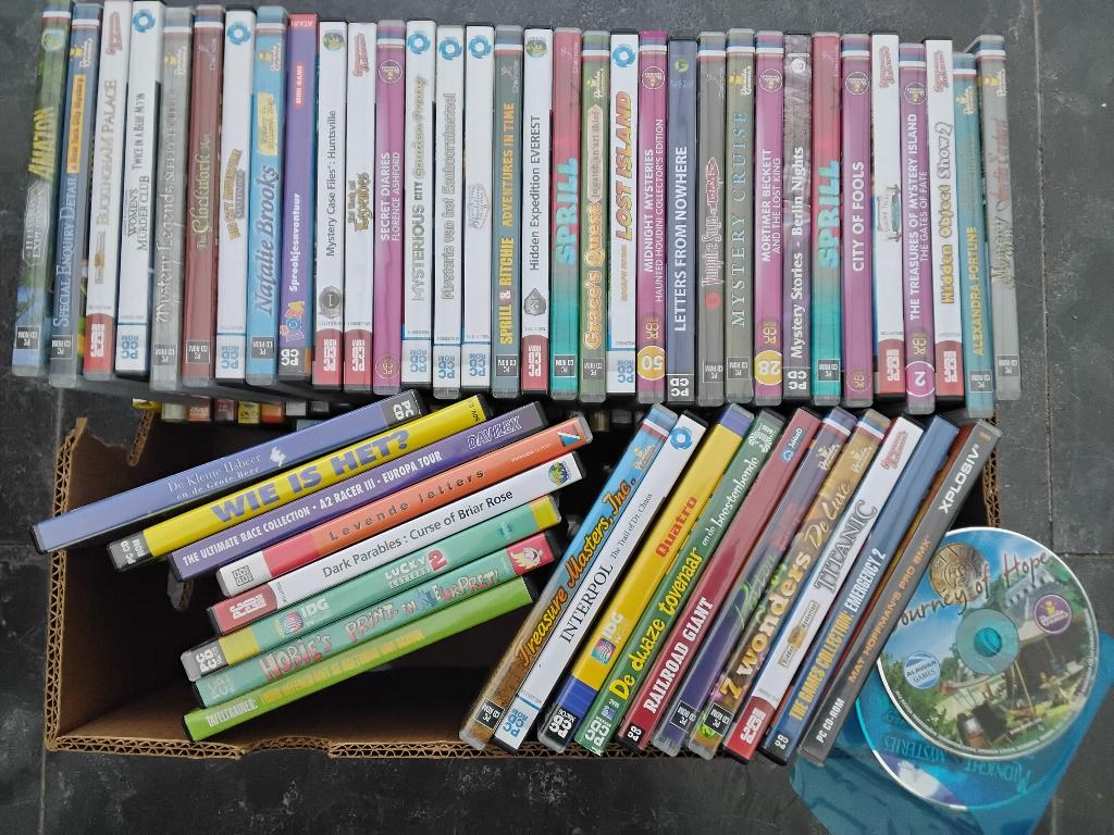 53 PC spellen, 1 speler, Ophalen, Gebruikt