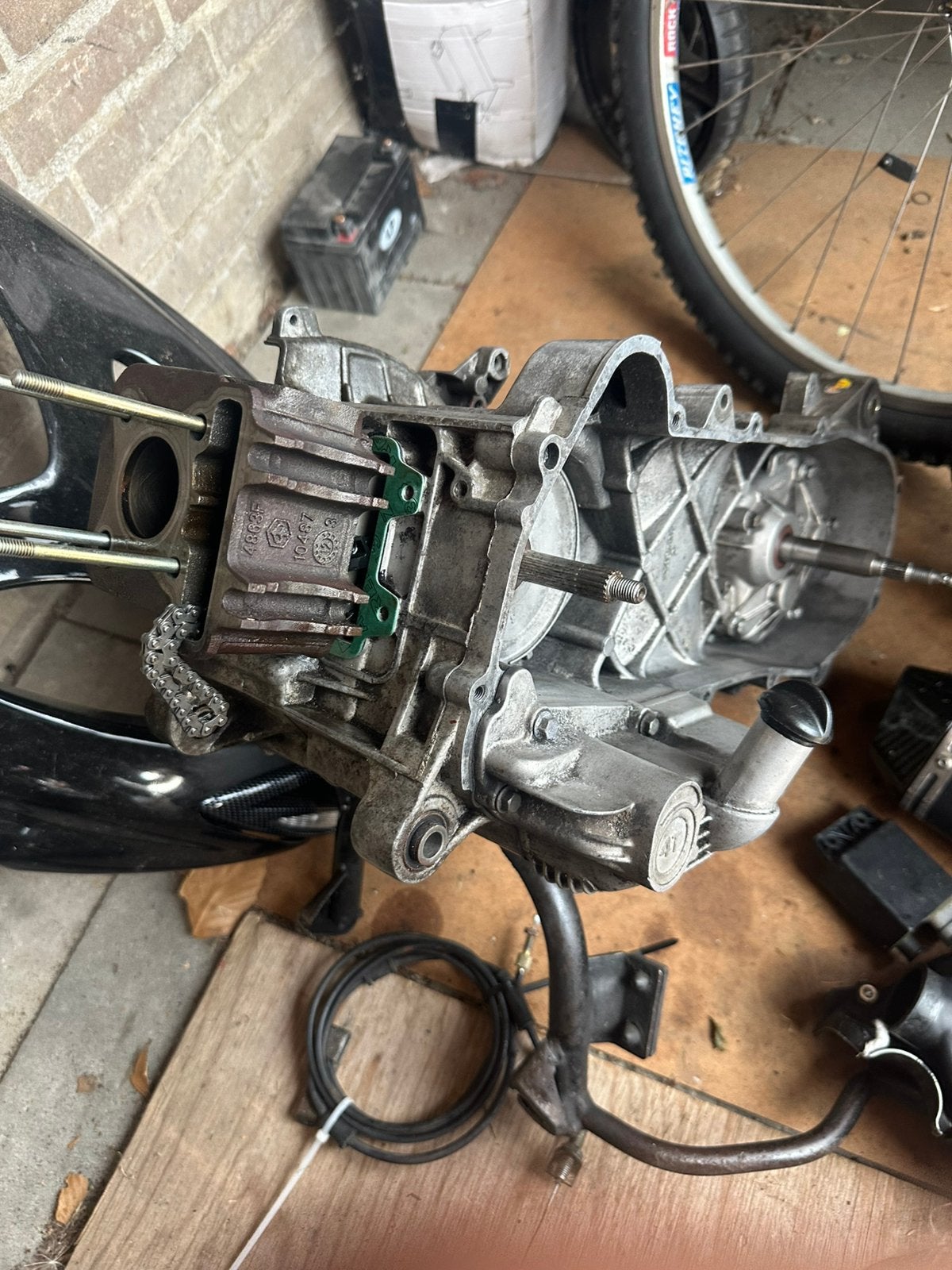 Piaggio zip 4t 2v blok, Ophalen, Zo goed als nieuw, Blok