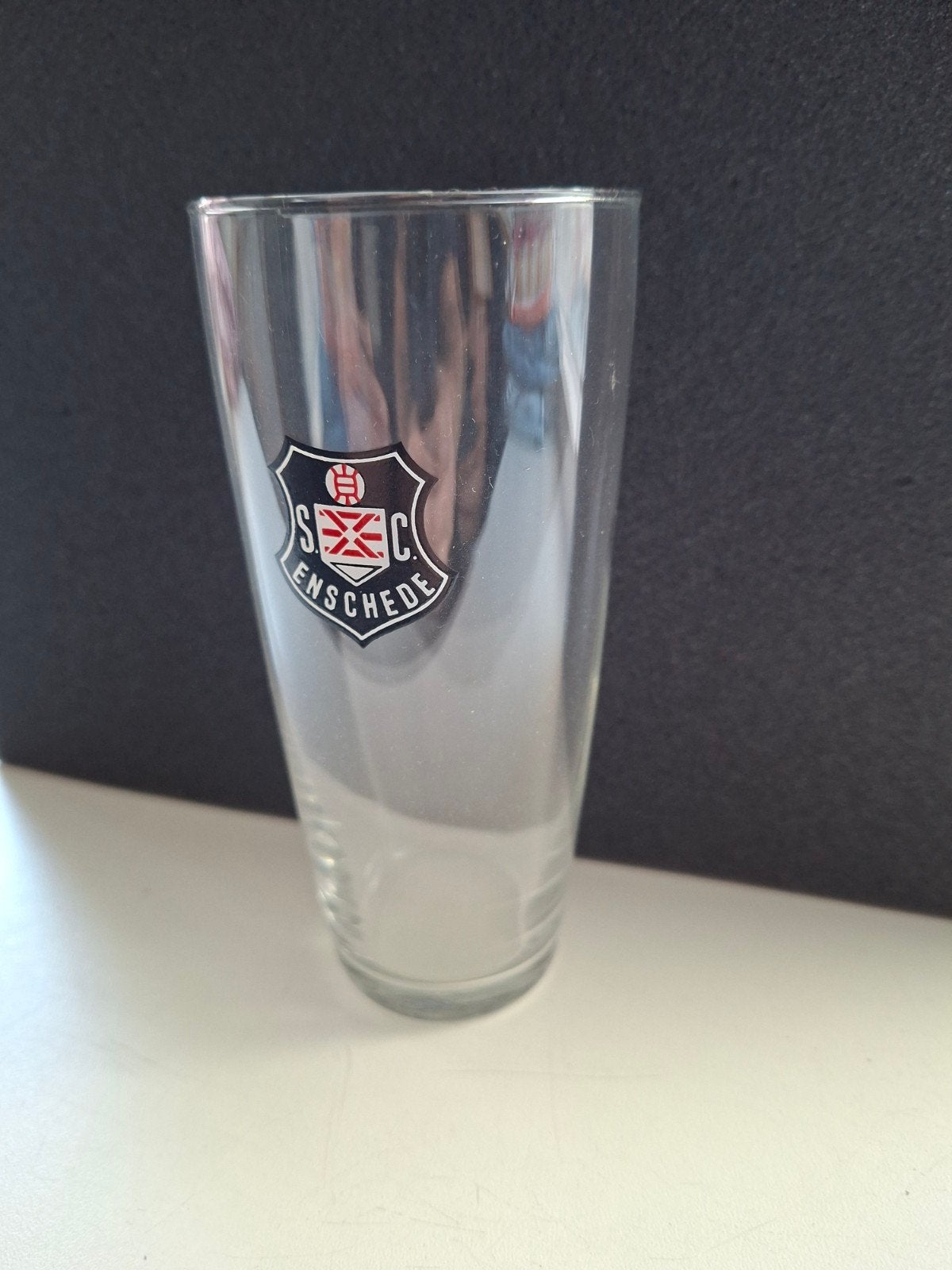 Glas sc Enschede, Verzamelen, Ophalen of Verzenden, Zo goed als nieuw, Glas of Glazen, Grolsch