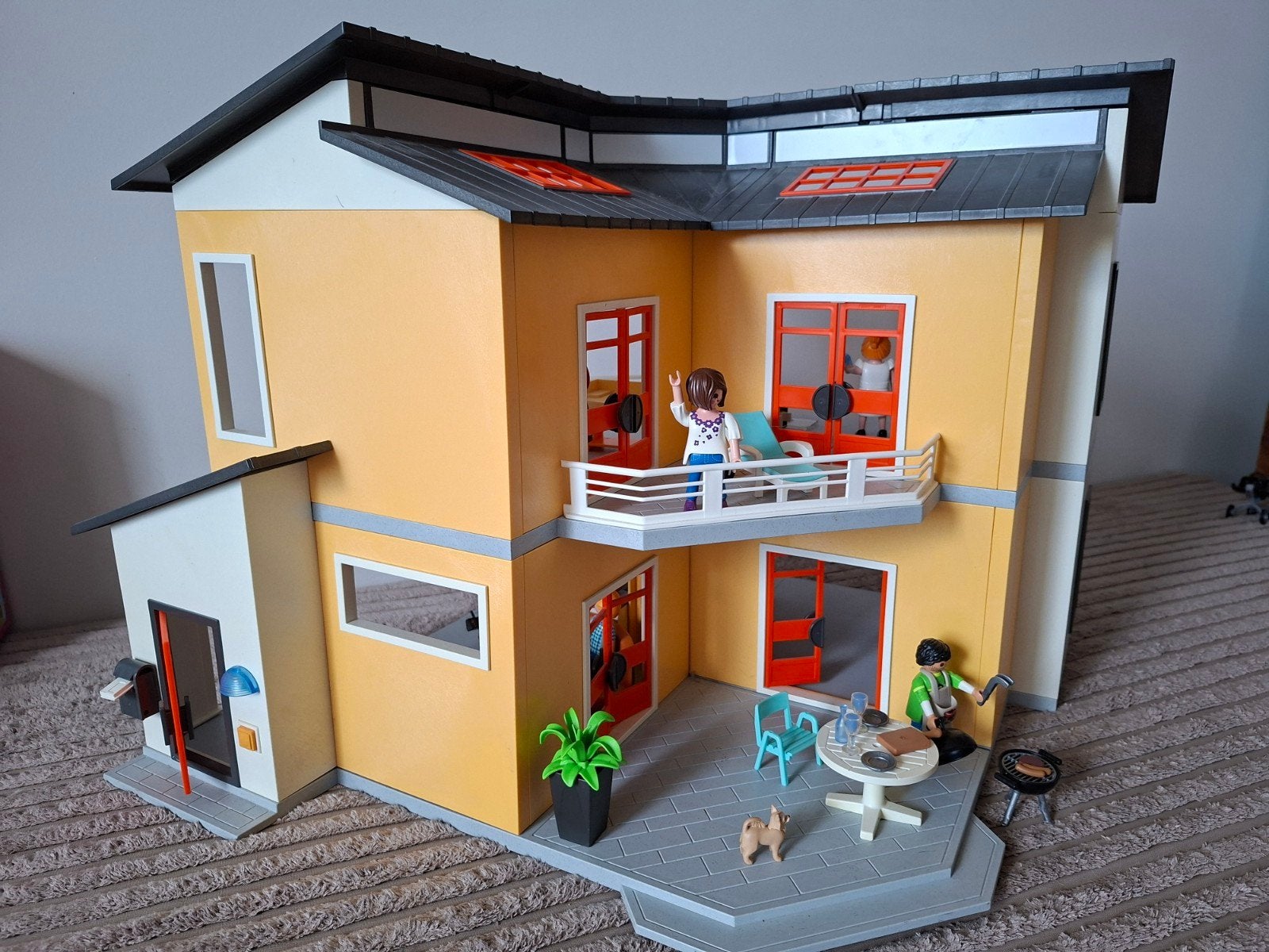 Playmobil 9266 Modern Woonhuis City Life, Kinderen en Baby's, Gebouw, Complete set, Ophalen of Verzenden, Zo goed als nieuw