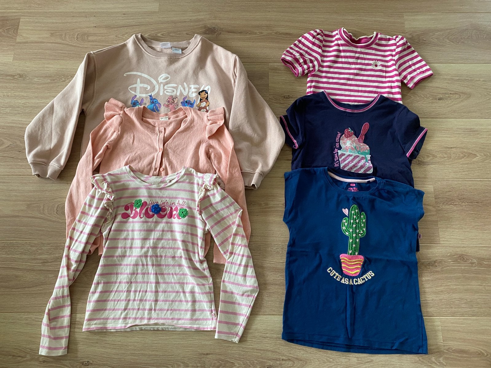 Kledingpakket meisjes 134/140 WeFashion, Hema, Stitch, Ophalen of Verzenden, Zo goed als nieuw, Maat 134