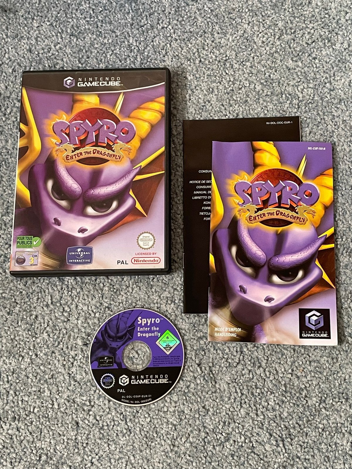 Spyro: Enter the Dragonfly - Nintendo GameCube, Spelcomputers en Games, Games | Nintendo GameCube, Nintendo, 1 speler, _, _
