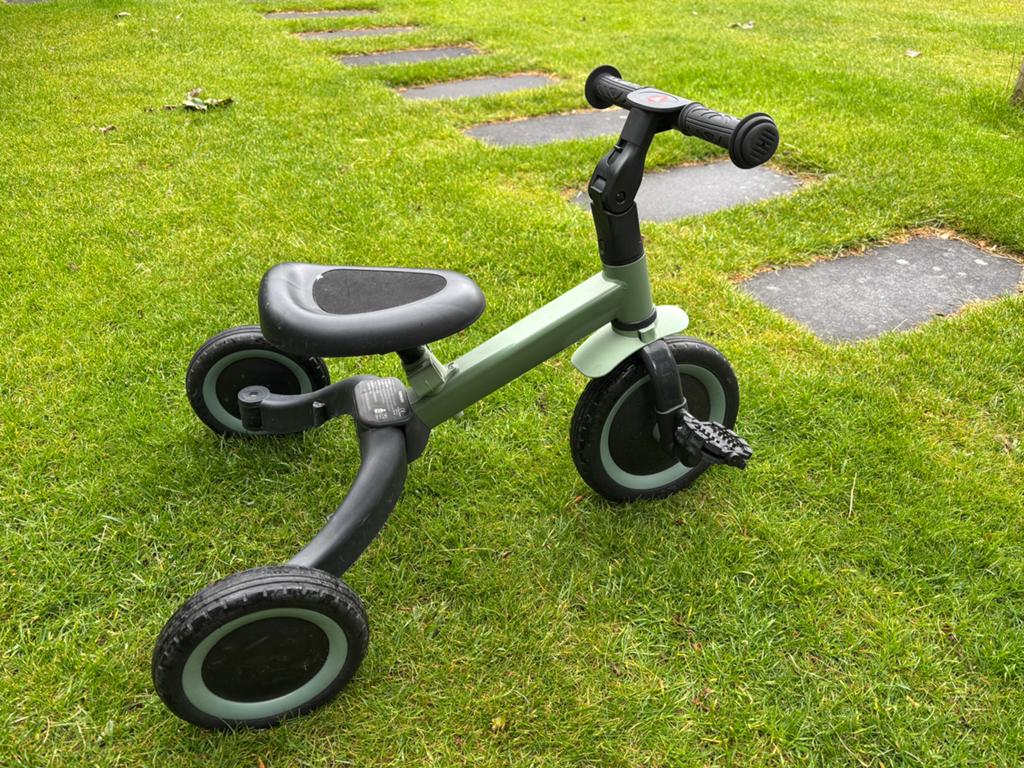 Topmark KAYA 4-in-1 Driewieler / Loopfiets Groen, Fietsen en Brommers, Fietsen | Driewielers, Ophalen, Zo goed als nieuw
