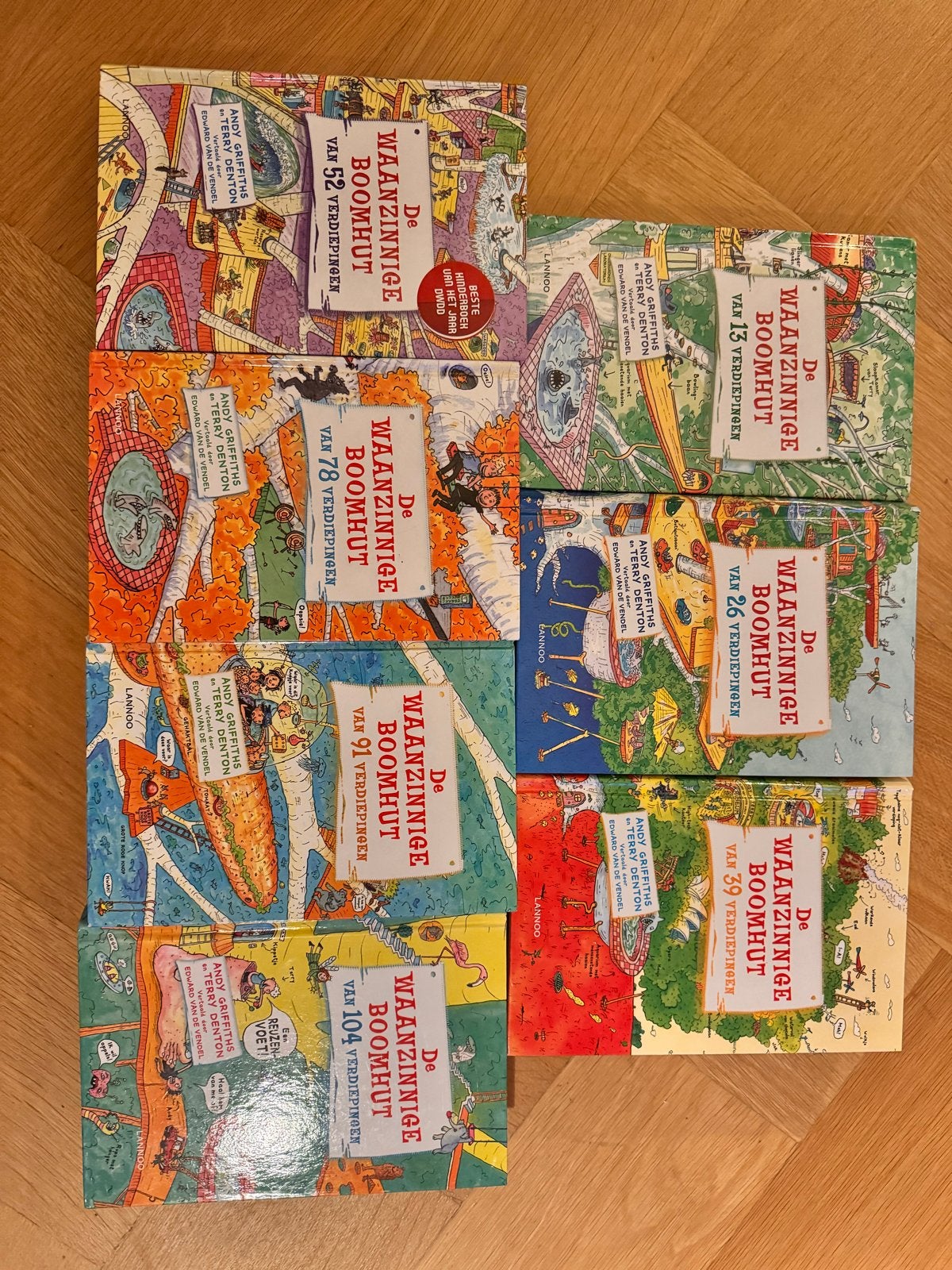 De Waanzinnige Boomhut serie - 7 boeken, Ophalen of Verzenden, Gelezen, Fictie