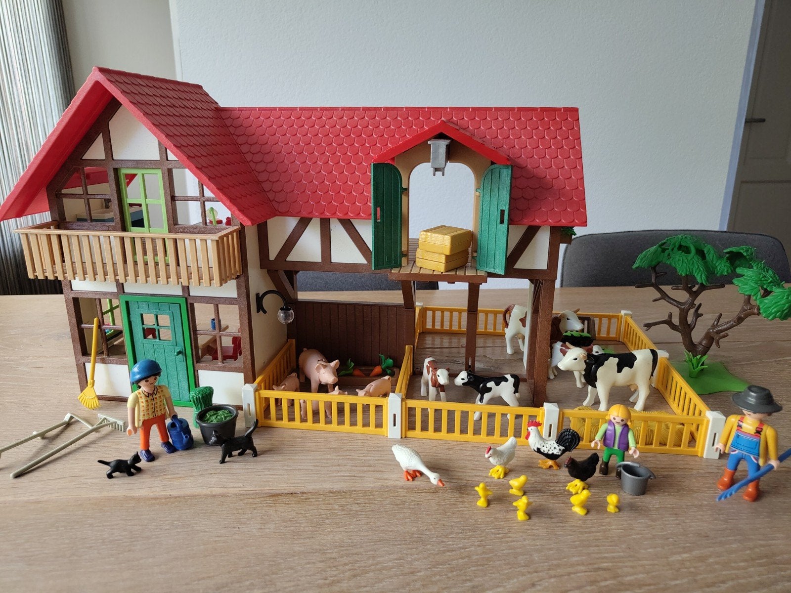 Playmobil Boerderij met dieren - 6120, Ophalen of Verzenden, Gebruikt