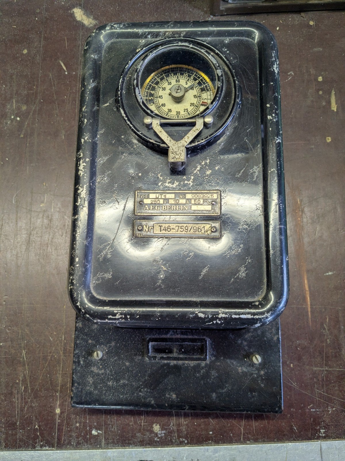 Vintage AEG Berlin UT1 Tijdrelais uit 1922, Ophalen of Verzenden